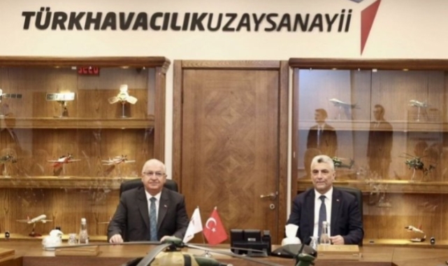Bakan Güler ve Bakan Bolat'tan TUSAŞ'a ziyaret