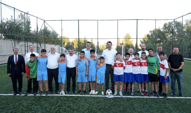Bakan kurum, çocuklara verdiği sözü tuttu!