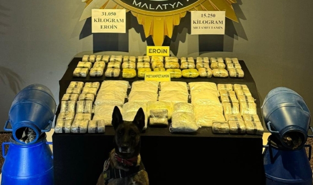 Balık dolu varillerden çıkan uyuşturucu şoku