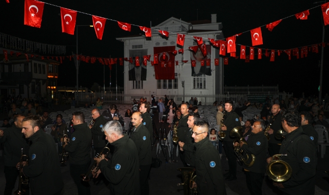 Barış ve özgürlüğün sesi Mudanya'dan yükseliyor