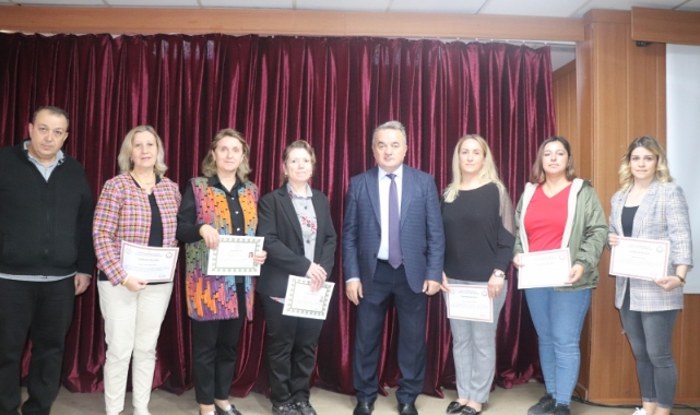 Başarı belgesiyle ödüllendirildiler