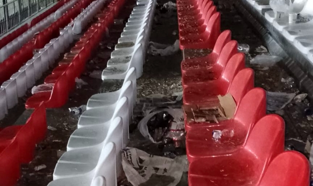 Başkan Alper Taban'dan tribünlerdeki kötü görüntülere sitem!