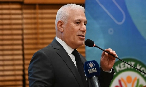 Başkan Bozbey öğrencilerle bir arada