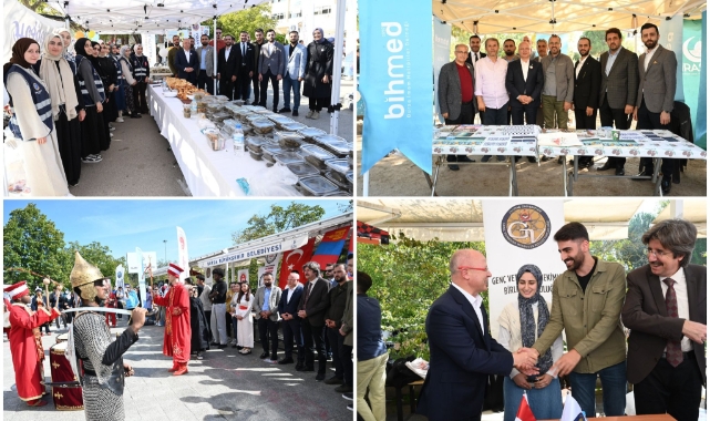 Başkan Davut Gürkan'dan 'Dünyadan Kampüse' etkinliğine ziyaret