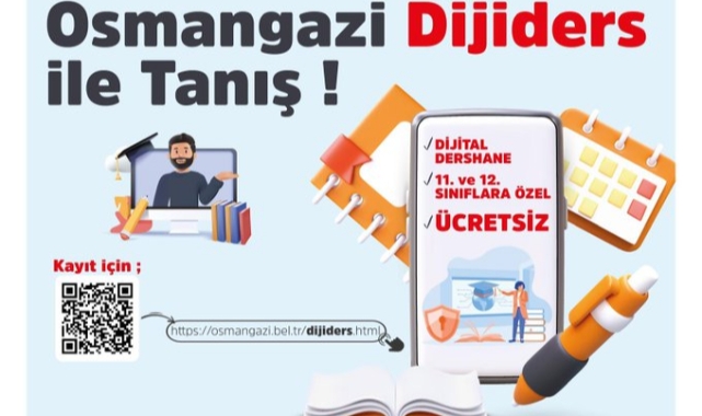 Başkan Erkan Aydın: "Dijiders ile YKS'ye hazırlanan öğrencilerimizin yanındayız"