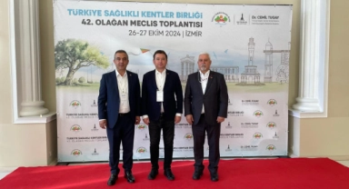 Başkan Erkan Aydın Türkiye Sağlıklı Kentler Birliği’nin 42. Olağan Meclis Toplantısı'na katıldı