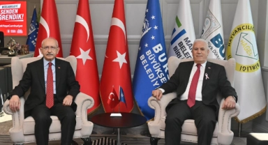 Başkan Mustafa Bozbey, eski CHP Lideri Kılıçdaroğlu'nu ağırladı