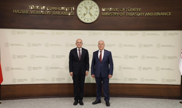 Başkan Mustafa Bozbey, Hazine ve Maliye Bakanı Şimşek'ten destek istedi