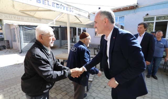 Başkan Taban mahallelerde vatandaşlarla buluşuyor