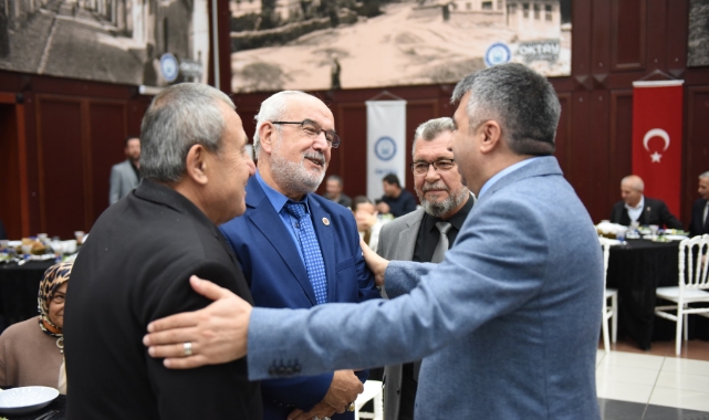 Başkan Yılmaz, muhtarla buluştu