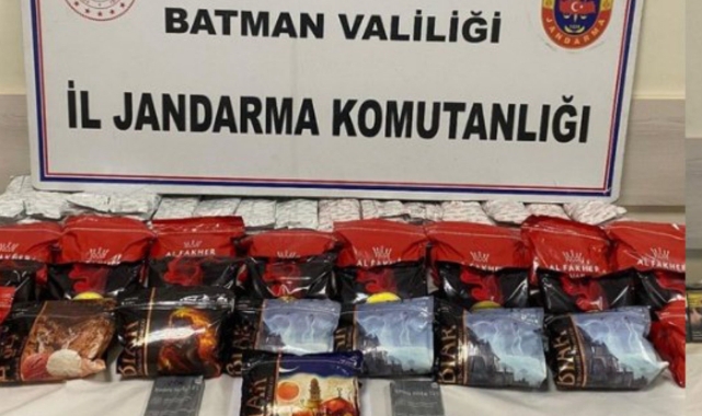 Batman'da çok sayıda gümrük kaçağı sigara ele geçirildi
