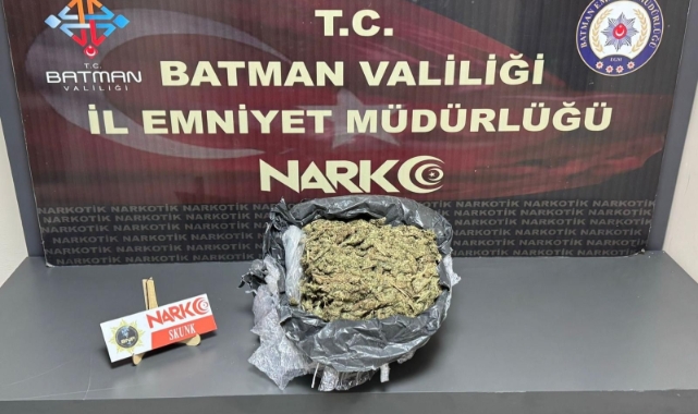 Batman'da uyuşturucu operasyonu: 1 tutuklama