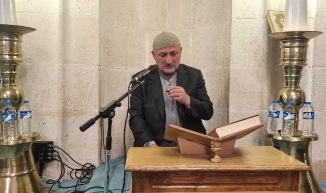 Bayburt'ta din görevlilerinden Kur'an tilaveti