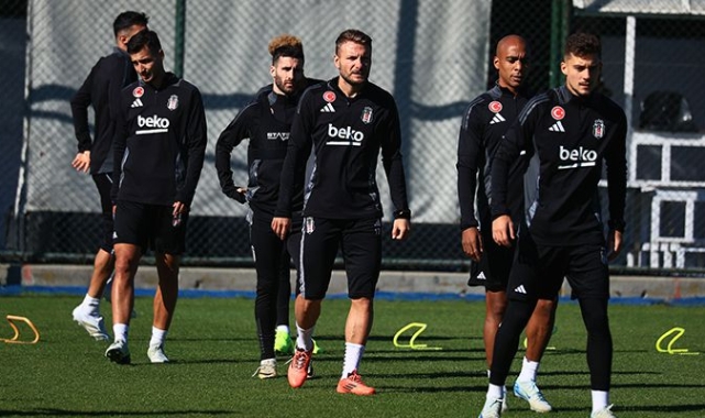 Beşiktaş'da O. Lyon maçı hazırlıkları tamamlandı