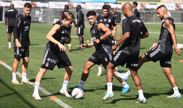 Beşiktaş, Gaziantep FK maçı hazırlıklarını tamamladı