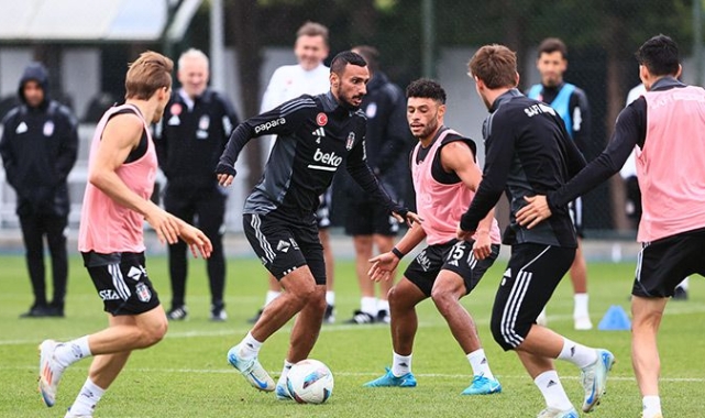 Beşiktaş Konyaspor maçı hazırlıklarını sürdürdü