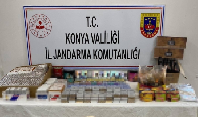 Beyşehir'de kaçakçılık operasyonu