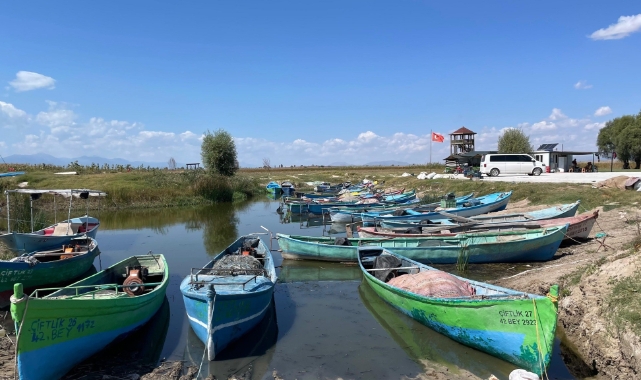 Beyşehir Gölü'ndeki balıkçı teknelerinde denetleme