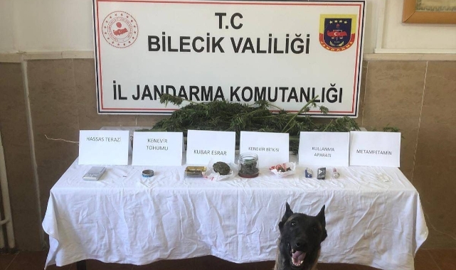 Bilecik'te Bayırköy Belde Başkanı uyuşturucu üretirken yakalandı