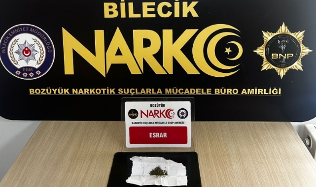 Bilecik'te çok sayıda suç kaydı bulunan şüpheli şahıs yakalandı   