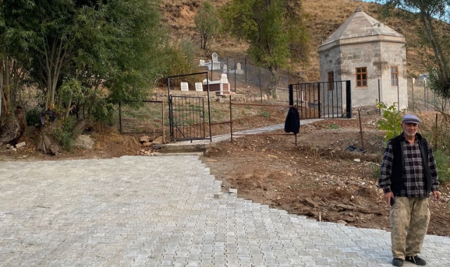 Bingöl’de Yusuf Harputi Türbesi çevre düzenlemesi yapıldı