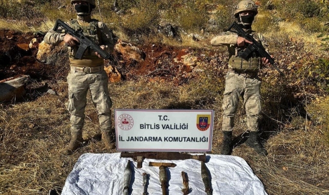 Bitlis'te el yapımı patlayıcı düzeneği ele geçirildi