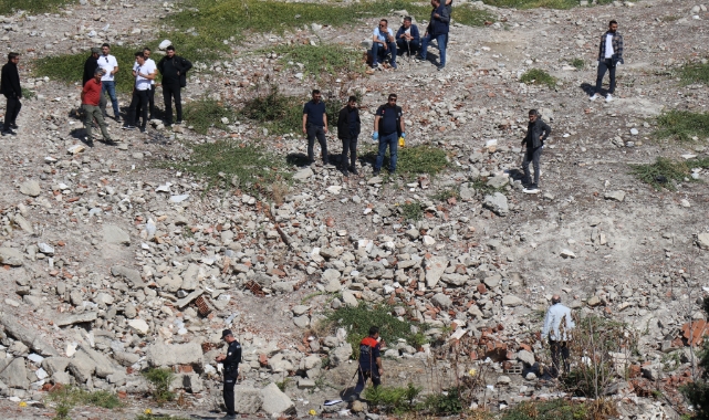 Boş arazide insan kemikleri bulundu