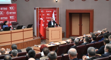 BTSO Ekim Ayı Meclis Toplantısı gerçekleştirildi