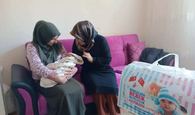 Bulanık'ta ‘Hoşgeldin Bebek' projesi hayata geçirildi