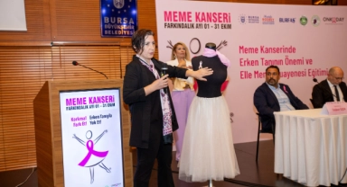 Bursa Büyükşehir Belediyesi’nden meme kanseri farkındalık eğitimi