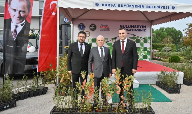 Bursa Büyükşehir'den tarımsal kalkınmaya büyük destek