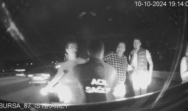 Bursa'da ambulans şoförüne yumruk atan şahıs tutuklandı