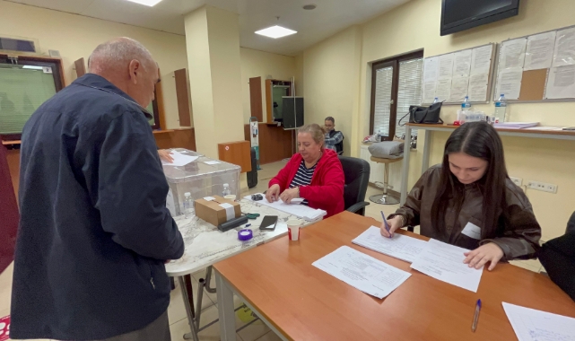 Bursa’da Bulgaristan seçimleri için sandık başına gittiler