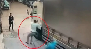 Bursa'da el freni çekilmeyen kamyon faciaya neden oluyordu