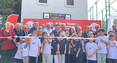 Bursa'da Emek Spor Tesisi hizmete açıldı!