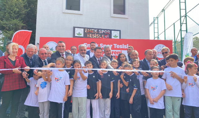 Bursa'da Emek Spor Tesisi hizmete açıldı!