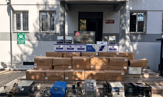 Bursa'da kaçak tütün ve sigara operasyonu! 2 gözaltı