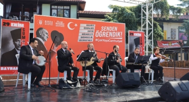 Bursa'nın dört bir yanında Cumhuriyet Bayramı coşkusu