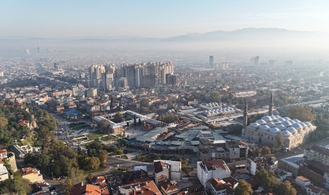Bursa sis altında!
