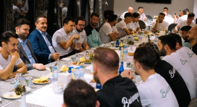Bursaspor moral yemeğinde buluştu