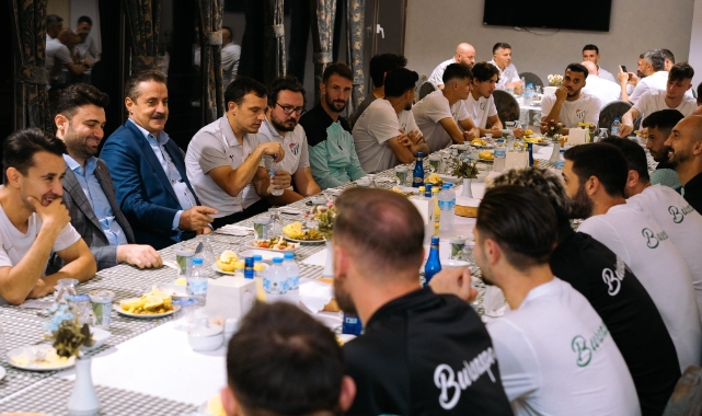 Bursaspor moral yemeğinde buluştu