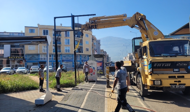 Büyükşehir Belediyesi’nden ‘Estetik Bursa’ mesaisi