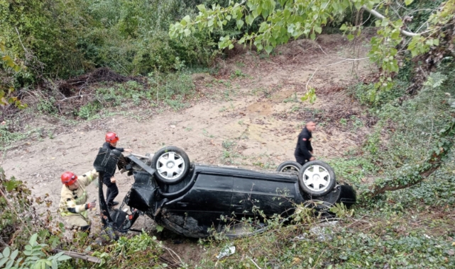 Çaycuma’da trafik kazası