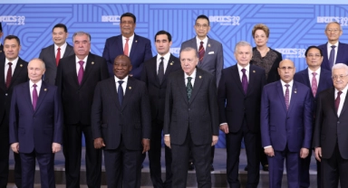 Cumhurbaşkanı Erdoğan BRICS Zirvesi'nde! Aile fotoğrafı çekildi