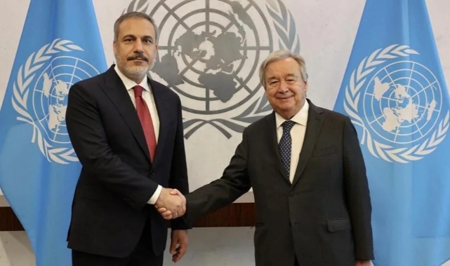 Dışişleri Bakanı Fidan, Guterres ile telefonda görüştü