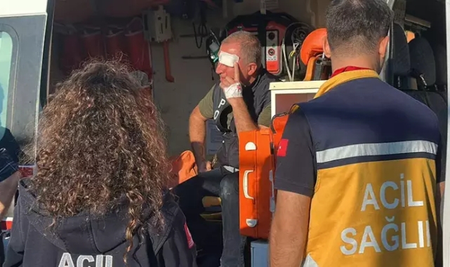 EDİRNE 'de maçta görevli polise yumruklu saldırı: 2 gözaltı