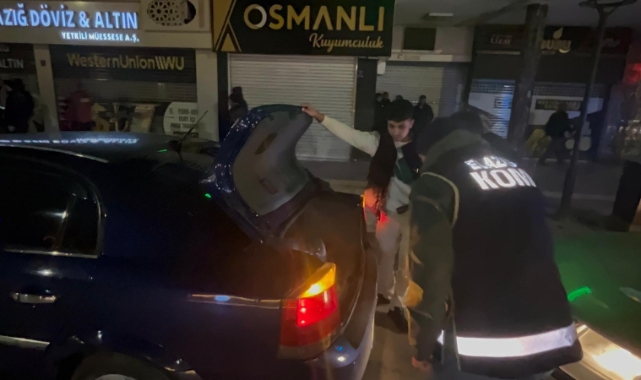 Elazığ'da polis suçlulara göz açtırmıyor   