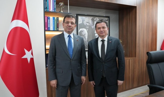 Erkan Aydın ve Ekrem İmamoğlu bir araya geldi