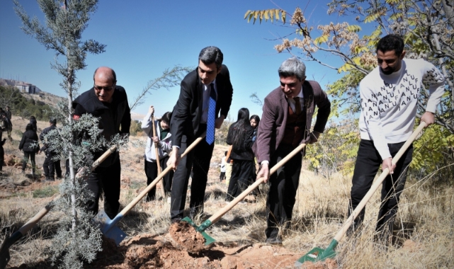 Fidanlar toprakla buluştu