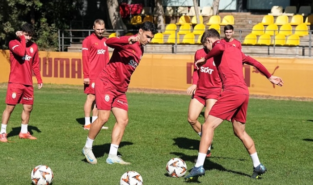 Galatasaray Elfsborg maçı hazırlıklarını sürdürdü